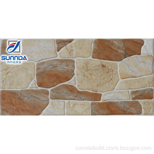 Wear resistant Clinker brick tiles for exterior wall, red backyard outdoors brick tiles, outdoor wall facade split brick